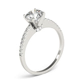 Engagement Rings Single Row Prong Set - TN84275